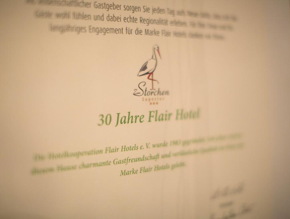 Flair Hotel Zum Storchen Bad Windsheim Bagian luar foto